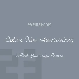 Celine Dion Handwriting